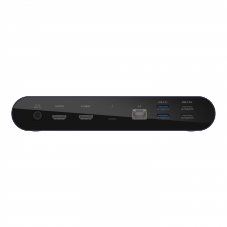 Belkin CONNECT Pro Thunderbolt 4 Dock - Triple display support up to 8K - Thunderbolt 4 - USB C - USB A - HDMI - SD - GbE - Audio - Mac/PC compatible - Black [5]