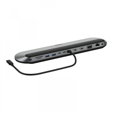 USB Hub - Belkin Connect Universal USB-C 11-in-1 Pro Dock - Silver