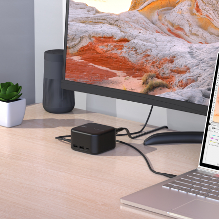 Belkin Connect USB-C 6-in-1 Core GaN Dock 130W - Black [1]
