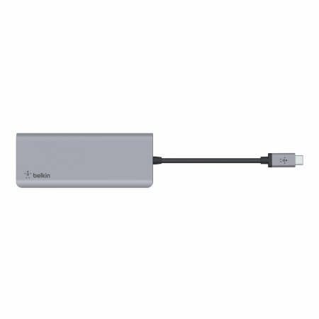 Belkin CONNECT USB-C 7in1 Multiport adapter - Grey [3]