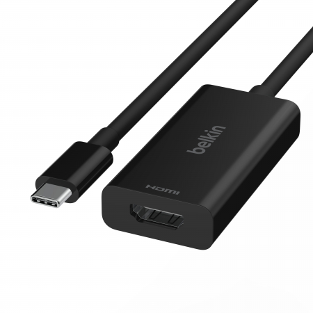 Belkin CONNECT USB-C to HDMI 2.1 Adapter (8K, 4K, HDR compatible) - Black [5]