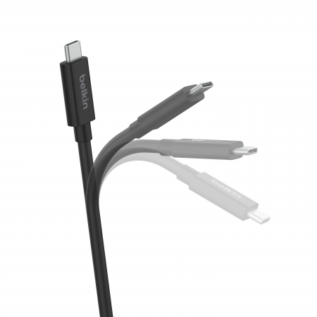 Belkin Connect USB4 Cable, 240W + 20Gbps 2m - Black [5]