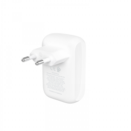 Belkin Dual Wall Charger 42W - 30W USB-C PD PPS + 12w USB-A - White [3]