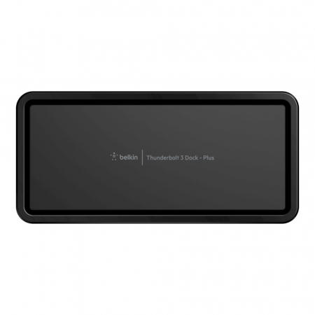 Belkin Hub Thunderbolt 3 Series2 - 1-Port Thunder3, 1-Port Audio, 1-Port USB-3.1, 1-Port Ethernet, 2-Port USB-3.1, 2-Port USB-C, 2-Port Display MiniPort - Black [9]