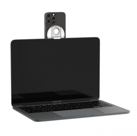 Belkin iPhone Mount with MagSafe for Mac Notebooks - White [1]