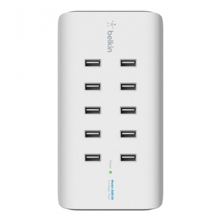 Belkin ROCKSTAR 10-Port 2.4A USB-A Charger - White [2]