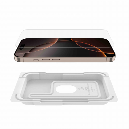 Belkin ScreenForce TemperedGlass Treated Screen Protector - iPhone 16 Pro [2]
