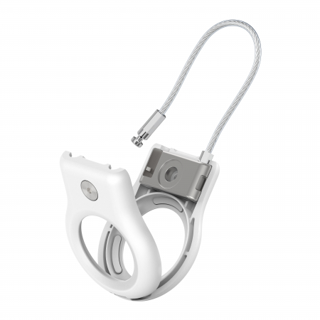 Belkin Secure Holder w Wire Cable - Airtag - White [4]