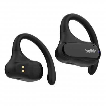 Casti audio telefon - Belkin SOUNDFORM Clarfit Open-Ear Wireless Earbuds - Black