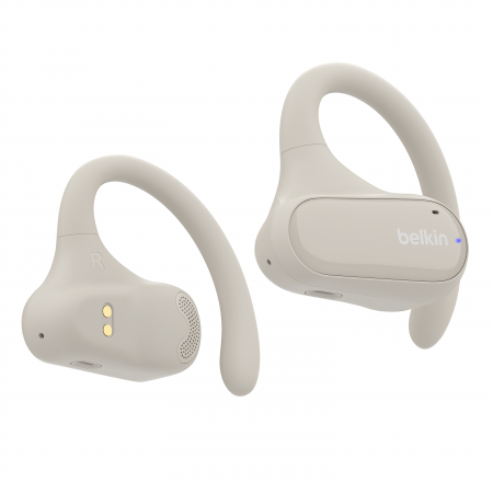 Laptop, Tablete & Telefoane - Belkin SOUNDFORM Clarfit Open-Ear Wireless Earbuds - Sand