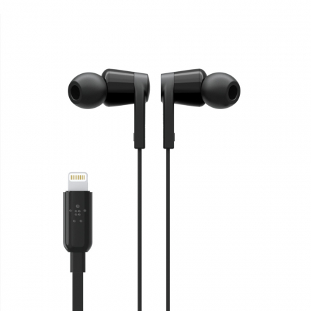 Belkin SOUNDFORM Earphones ROCKSTAR w Lightning Connector - Black [4]