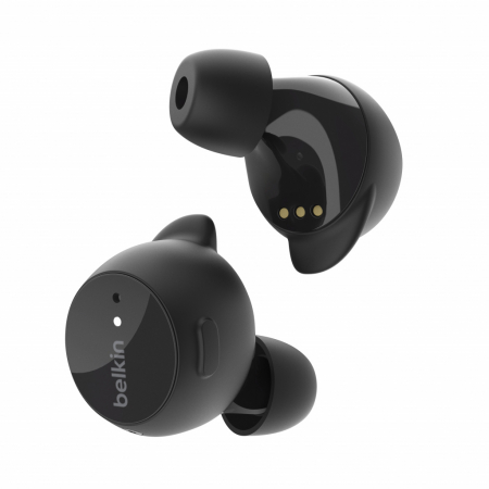 Belkin SOUNDFORM Immerse True Wireless Earbuds Noise Cancelling - Black [1]