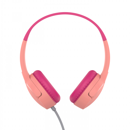 Laptop, Tablete & Telefoane - Belkin SOUNDFORM Mini Wired On-Ear Headphones for Kids - Pink