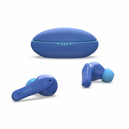 Belkin SOUNDFORM Nano True Wireless Earbuds for Kids - Blue [2]