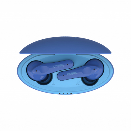 Belkin SOUNDFORM Nano True Wireless Earbuds for Kids - Blue [3]