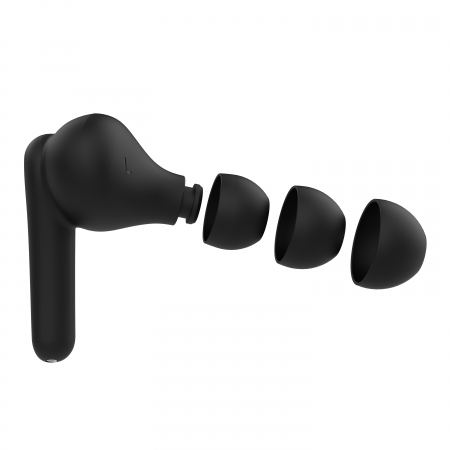 Belkin SOUNDFORM Rhythm True Wireless Earbuds - Black [4]