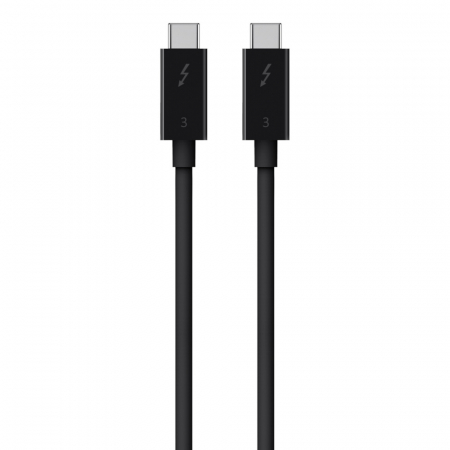 Belkin Thunderbolt 3 Cable USB-C to USB-C 100W 40Gbps 5K/Ultra HD 0.8m - Black [0]