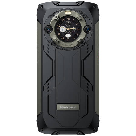 Blackview BV9300Pro 6.7" FHD+ 120Hz GORILLA GLASS 5, 12GB+256GB, Helio G99, 15080mAh+33W, 100LM Flashlight CAM 64MP+32MP IP68/IP69K Waterproof NFC Fingerprint Android 13, Black [1]