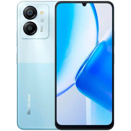 Laptop, Tablete & Telefoane - Blackview COLOR 8 8/256GB, 6.75inch FHD+ 720x1600, Octa-core,8MP Front/50MP, Battery 6000mAh, Type-C, Android 13, Fingerprint, Dual SIM, 3 SD card slots, 18W wired charging, Black