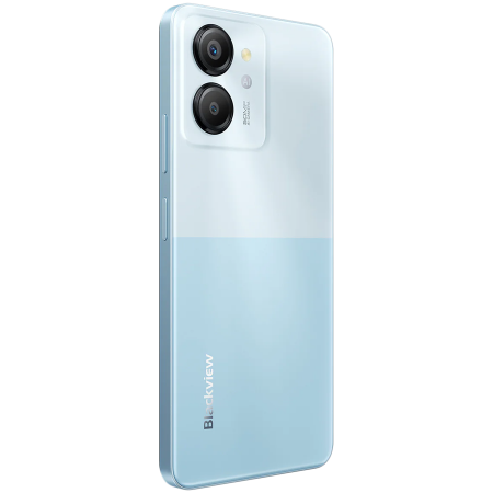 Blackview COLOR 8 8/256GB, 6.75inch FHD+ 720x1600, Octa-core,8MP Front/50MP, Battery 6000mAh, Type-C, Android 13, Fingerprint, Dual SIM, 3 SD card slots, 18W wired charging, Blue [4]