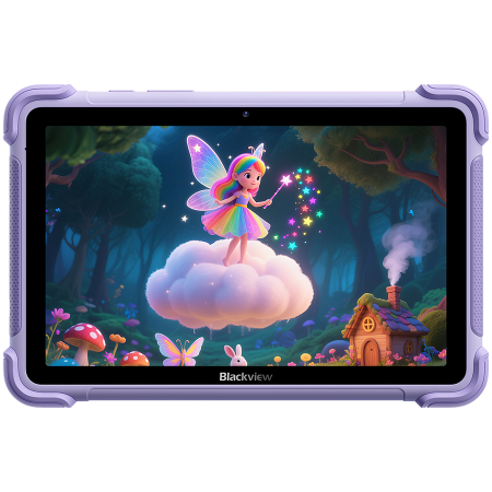 Laptop, Tablete & Telefoane - Blackview LINK 1 Kids WiFi 4/64GB 8.68-inch HD IPS 1340x800 60Hz 360nits RK3562 Quad-core 2.0GHz 5+8MP Cam 5000mAh WiFi 6 BT 5.0 Dual Speakers with Smart-K Support Tempered Film Stylus Pen Android 16 