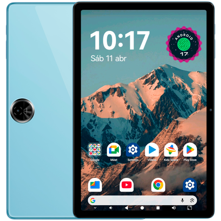 Laptop, Tablete & Telefoane - Blackview Link 5 WiFi SET 8GB/128GB 11-inch HD IPS 1280x800 60Hz A537 Octa-core 2.0GHz 8MP Front/5MP Back Camera Battery 8300 mAh WiFi6 Type-C Android 17 Ocean Blue