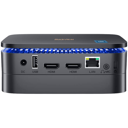 Blackview miniPC MP60 Intel N150 up to 3.6HGz 16/512 WiFi 5 BT 4.2 LAN RJ45 USB 3.0x2 USB 2.0x2 HDMIx2 Windows 11Pro Black [3]