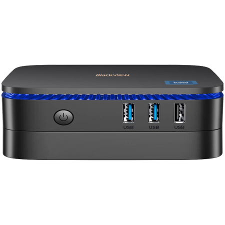 Blackview miniPC MP60 Intel N150 up to 3.6HGz 16/512 WiFi 5 BT 4.2 LAN RJ45 USB 3.0x2 USB 2.0x2 HDMIx2 Windows 11Pro Black [2]