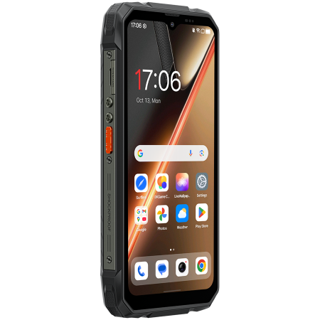Blackview ROCK 1 Pro LTE 6.56-inch HD+ 1612x720 90Hz 8+256GB MT Helio G81 Octa-Core 2.0GHz 13MP Front 16+20MP Rear BARCODE SCANER NFC MIL-STD-810H 15000mAh Fingerprint Android 16 Black [5]