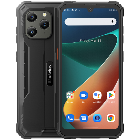 Telefoane - Blackview Rugged BV5300 PRO LTE 6.10" HD+IPS 720x1560 MT6765 Octa-core 2.3GHz 4GB/64GB Front 8MP Rear 13MP NFC 6580mAh NO Charger Android 14 Black
