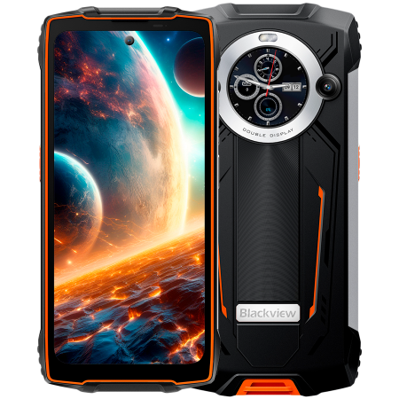 Telefoane - Blackview Rugged BV8200 LTE 6.5-inch FHD+IPS 1080x2400 120Hz Corning 3th + 1.3-inch 360x360 12+256GB MT8781 Octa-core 2.2GHz 8800mAh NO Charger CAM Front 32MP Rear 50+13MP IP68/IP69K/MIL-STD-810H NFC 