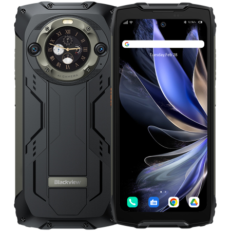 Telefoane - Blackview Rugged BV9300Pro LTE 6.7" FHD+IPS 1080x2388 120Hz Corning 5 12GB+256GB MT6789V G99 Dual-display CAM Front 32MP Rear 64MP+8MP IP68/IP69K Waterproof NFC Fingerprint 15080mAh NO Charger Android