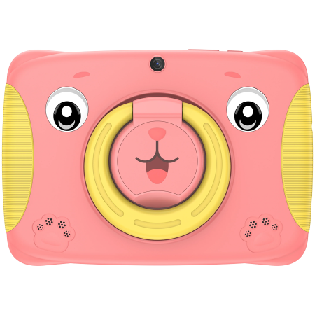 Blackview Tab 3 Kids, Pink, 7-inch HD 1024*600, 7731E Quad-core 1.3GHz, Front 0.3MP; Rear 2MP Camera, 2GB/32GB, 3280mAh battery, Doke 3.0 Go (Android 13), WiFi version, 802.11 b/g/n(2.4GHz), Bluetooth [1]
