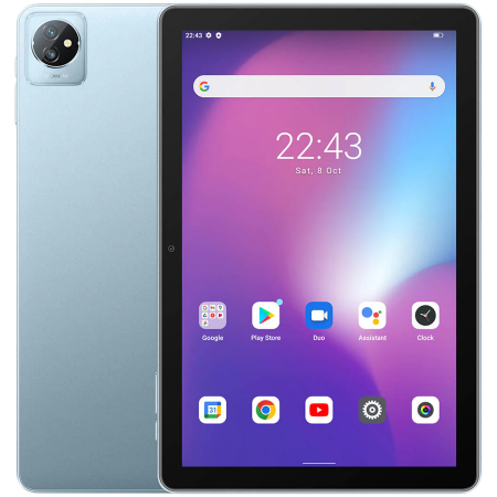 Tablete - Blackview Tab 70 WiFi 10.1 inch HD+IPS 800x1280 3GB/64GB RK3562 Quad-core 5MP Front/8MP Back Camera Battery 6580mAh NO Charger Android 14 Twilinght Blue