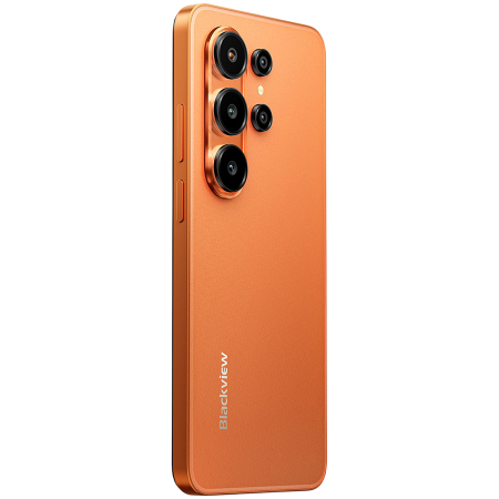 Blackview WAVE 10 LTE 6.88-inch HD IPS 720x1640 120Hz 8+128GB Unisoc UMS9230E Octa Core 1.6GHz CAM 13MP/32MP Face ID Fingerprint 5000mAh No Charger Android 16 Sunset Orange [6]