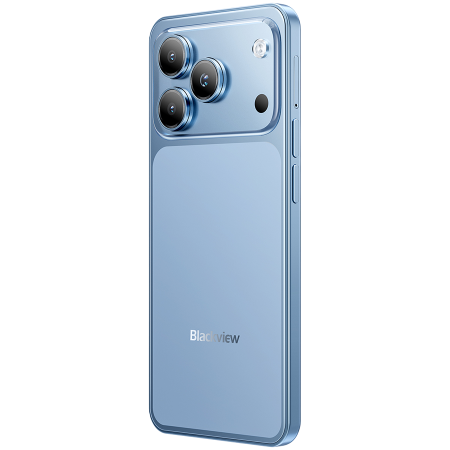Blackview WAVE 7C LTE 6.56" LTE HD IPS 720x1612 90Hz 4+128GB T310 Quad-core 2.0GHz CAM 13MP/32MP 5000mAh Android 16 Face ID Protective case Arctic Blue [3]