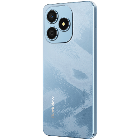 Blackview WAVE 9C 6.56" HD IPS 720x1612 60Hz 4+64GB SC9863A (T603) Octa Core 1.6GHz CAM 8MP/13MP Face recognition 5000mAh No Charger Android 15 Ripple Blue [6]