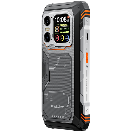 Blackview XPLORE 1X Rugged Phone 5G 6.78 inch FHD 2460x1080 120Hz + 2.01 inch 296x240 12/256Gb MT 7050 Octa-Core 2.4GHz 50MP Front 108+20MP Rear Cam Night vision WiFi6 NFC 10000mAh MIL-STD-810H Androi [6]