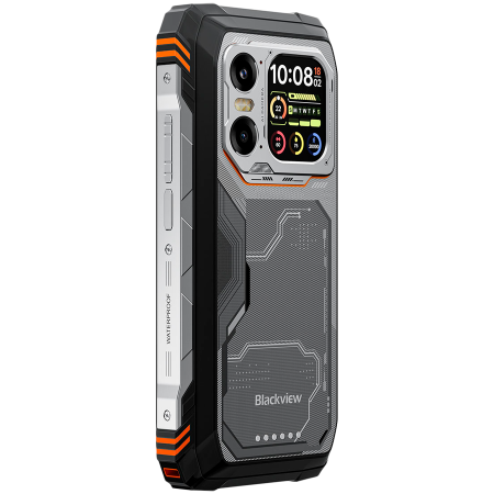 Blackview XPLORE 1X Rugged Phone 5G 6.78 inch FHD 2460x1080 120Hz + 2.01 inch 296x240 12/256Gb MT 7050 Octa-Core 2.4GHz 50MP Front 108+20MP Rear Cam Night vision WiFi6 NFC 10000mAh MIL-STD-810H Androi [5]