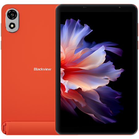 Laptop, Tablete & Telefoane - Blackview Zeno 1 LTE 4GB/64GB 8-inch HD IPS 800x1280 90Hz Unisoc T615 Octa-core 1.6GHz 8MP Front/8MP Back Camera Battery 6000mAh Type-C L1 NetflixHD TUV Android 15 Space Orange