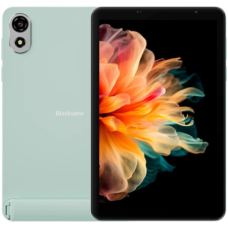 Laptop, Tablete & Telefoane - Blackview Zeno 1 LTE 6GB/256GB 8-inch HD IPS 800x1280 90Hz Unisoc T615 Octa-core 1.6GHz 8MP Front/8MP Back Camera Battery 6000mAh No Charger Type-C L1 NetflixHD TUV Android 15 Jungle Green