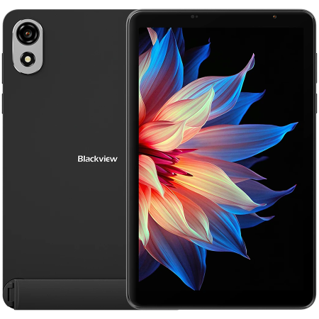 Laptop, Tablete & Telefoane - Blackview Zeno 1 LTE 6GB/256GB 8-inch HD IPS 800x1280 90Hz Unisoc T615 Octa-core 1.6GHz 8MP Front/8MP Back Camera Battery 6000mAh No Charger Type-C L1 NetflixHD TUV Android 15 Rock Black