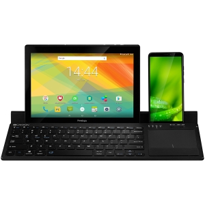 CANYON Bluetooth&2.4G wireless keyboard, max. 4 devices can be connected at same time, Bluetooth multi-device mode under Android, iOS, Win8 and Win10 system, touch panel with rubbery hand rest, US lay [2]