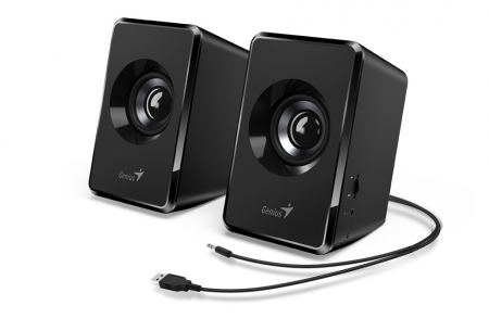 BOXE GENIUS 2.0, RMS:  3W (2 x 1.5W), USB power, black, "SP-U125" "31730042400" (include TV 0.8lei) [1]