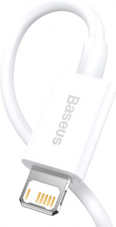 CABLU alimentare si date Baseus Superior, Fast Charging Data Cable pt. smartphone, USB la Lightning Iphone 2.4A, 2m, alb \\"CALYS-C02\\" [2]