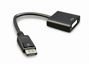 CABLU video GEMBIRD, adaptor DisplayPort (T) la DVI-I DL (M), 10cm, rezolutie maxima Full HD (1920 x 1080) la 60Hz, negru, "AB-DPM-DVIF-002" [1]