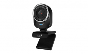 Camere Web - CAMERA WEB GENIUS  senzor 1080p Full-HD cu rezolutie video 1920x1080, QCam 6000, microfon, black "32200002407" (include timbru verde 0.1 lei)