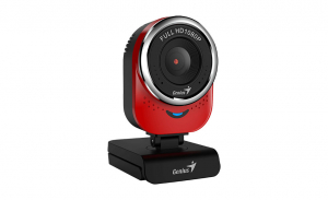 Camere Web - CAMERA WEB GENIUS  senzor 1080p Full-HD cu rezolutie video 1920x1080, QCam 6000, microfon, red "32200002408"  (include TV 0.15 lei)