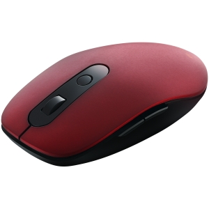 Canyon 2 in 1 Wireless optical mouse with 6 buttons, DPI 800/1000/1200/1500, 2 mode(BT/ 2.4GHz), Battery AA*1pcs, Red, 65.4*112.25*32.3mm, 0.092kg [1]