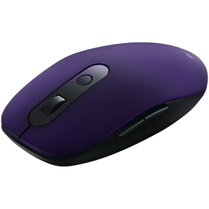 CANYON MW-9, 2 in 1 Wireless optical mouse with 6 buttons, DPI 800/1000/1200/1500, 2 mode(BT/ 2.4GHz), Battery AA*1pcs, Violet, silent switch for right/left keys, 65.4*112.25*32.3mm, 0.092kg [1]
